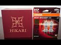 HIKARI Darkenex LED vs OSRAM NNIGHT BREAKER 220