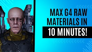 Raw Material Farming Guide - Fill A G4 In 10 Minutes!