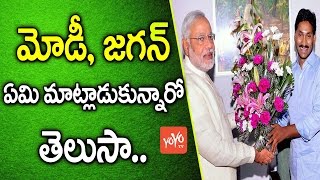 మోడీ జగన్ ఏమి మాట్లాడుకున్నారో తెలుసా..| Do u Know What  Conversations Between  Modi and Jagan  !