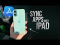How to Sync iPhone with iPad Apps (tutorial)