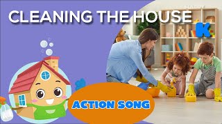 Cleaning The House | Kids Songs | Kidsa English