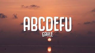 Download GAYLE - abcdefu (Lyrics) mp3