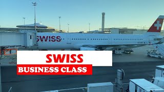 SWISS BUSINESS CLASS A321 Paris to Zurich (flight-report)