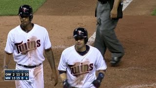 CWS@MIN: Dozier hits two-run homer off Guerra in 8th