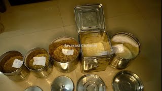 👉இந்த மாவு மற்றும் பொடி இருந்தா சமையல் Easy -யா செய்யலாம் | Monthly flour prep ideas kitchen tips