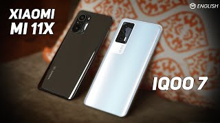 iQOO 7 vs Mi 11x Comparison Review In-Depth | Which One to Buy? | Gaming and Camera Test