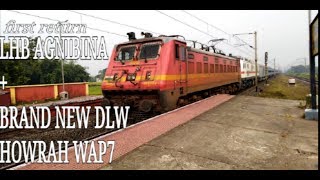 NEWLY LHBfied AGNIBINA EXPRESS WITH DEAD BRAND NEW DLW WAP7 37034