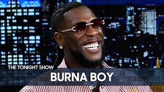 Burna Boy Teaches Jimmy His Iconic Afro Moonwalk Dance Move | The Tonight Show S