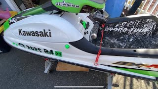 Kawasaki SXR 800 Build Finish