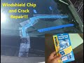 Rain-X Windshield Repair Kit on a Chip + Long Crack