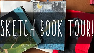 Sketchbook tour and comparison ⭐ 3 types of etchr sketchbook review