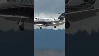 Cessna CJ3 Landing | Private Jet Landing | Executive Jet Landing | Cessna Jet Landing