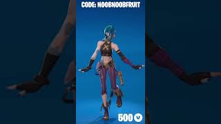 SMITTEN Emote Showcase ft. Vi \u0026 Jinx | Fortnite x Artemas #shorts