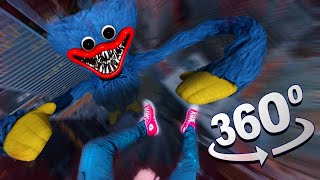360° FEAR OF HEIGHTS! FALL AND HUGGY WUGGY EATS YOU!
