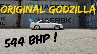 The Legendary Nissan Skyline R32 GTR: A 544 HP Masterpiece