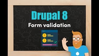 Drupal 8 form validation in our form class