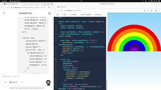 Rainbow Face - AI Coding with ChatGPT Copy Paste Workflow