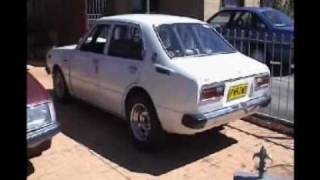 V8 Ke55 Corolla fitted with rollcage