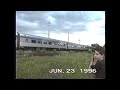 st lambert 1996 cn necr via and amtrak on montreal s south shore