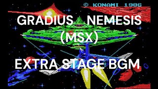 GRADIUS(MSX) / EXTRA STAGE  NEMESIS