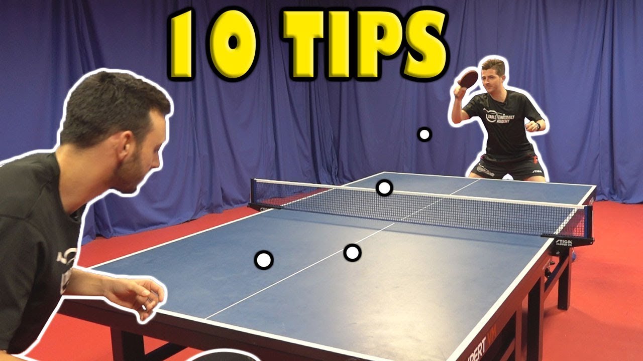 10 Tips To Become A Better Table Tennis Player Quickly | TableTennisDaily