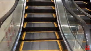 【フジテック】2X エスカレーター 府中ル・シーニュ 2X escalator Fuchu le cenyu shopping center Tokyo Japan