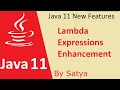 java 11 new features | local variable types in lambda expression parameters