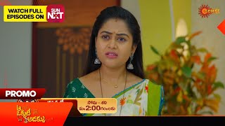 Aa Okati Adakku - Promo |17 Aug 2024  | Telugu Serial | Gemini TV