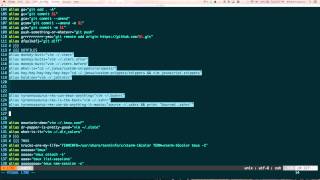 faster scripting with vim