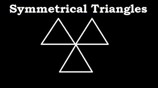 Draw Three Symmetrical Triangles with One Commen Corner | GW BASIC Programing Tutorial
