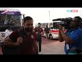 afghanatalan arrive for the massive semi final afghanistan vs south africa t20worldcup acb