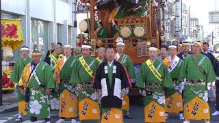 飯能まつり2017 中山山車の皆さんによる木遣り