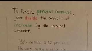 Algebra I #3.10c, Percent increase or Percent decrease