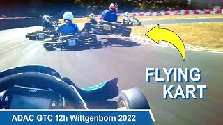 Highlights Wittgenborn: Kart Goes Airborne at German Karting Endurance Championship (GTC) Crash POV