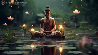 Peaceful & Happy Buddhist music -  528 Hz  - Sound Bath Meditation - Healing Frequencies