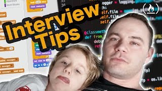 Interview Tips from a Senior Software Engineer... and a 4 year old