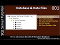 Create Database | Part 1 - System Databases | SQL SSMS TSQL Tutorial #001