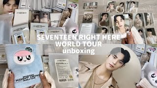 【unboxing】SEVENTEENT RIGHT HERE/ソウルコン/開封