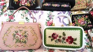 Vintage Needlepoint Purses