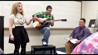 Professor starts singing "Love Yourself" by Justin Bieber - what happens next is AMAZING!