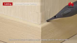 Construction Guide for Huawei FTTR Transparent Optical Cables F30