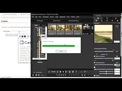 Converting RAW files to Jpeg using Canon Digital Photo Professional 4.x.x Converting RAW files to Jpeg using Canon Digital Photo Professional 4.x.x