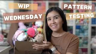 WIP Wednesday - Pattern Testing Vlog