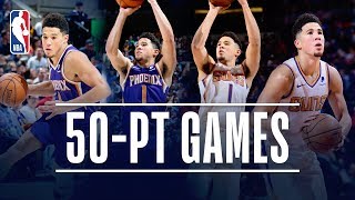 Devin Booker's HISTORIC Back To Back 50-Point Performances