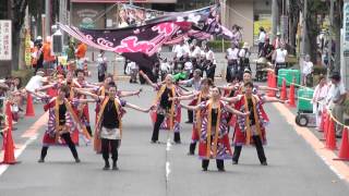 よさこいソーラン楽舞　in　草加駅前よさこい・サンバフェスティバル　2014