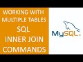 SQL INNER JOIN (WORKING WITH MULTIPLE TABLES)