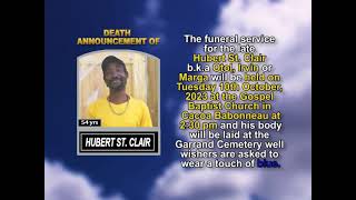 Hubert St. Clair short