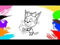 Coloring | Candy | Kid-E-Cats |  Painting and Drawing