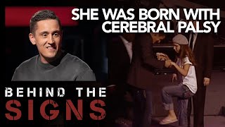 She Was Born With Cerebral Palsy | #BehindTheSigns | Nathan Morris