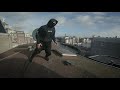 parkour ninjas on amsterdam rooftops pov